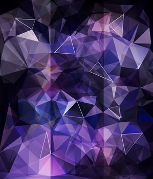 Colorful Polygonal Mosaic Background, illustration,  Creative  Design 