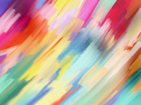 Digital Painting Abstract Textured Colorful Background