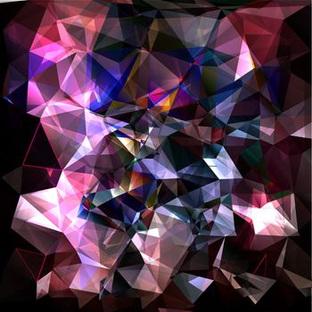 Colorful Polygonal Mosaic Background, illustration,  Creative  Design 