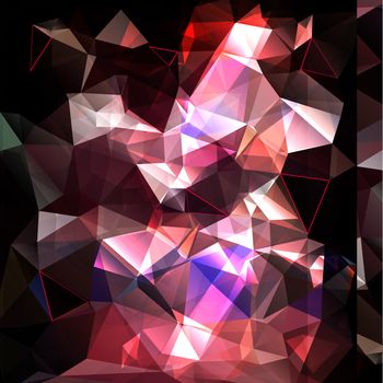 Colorful Polygonal Mosaic Background, illustration,  Creative  Design 