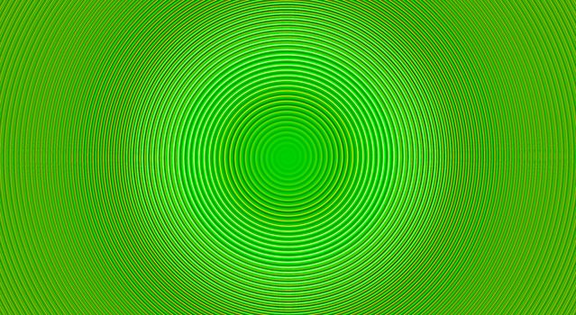 Green twirl circular wave Background.