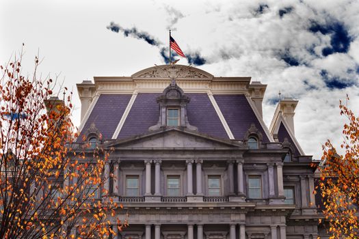 Old Executive Office Building Dwight Eisenhower Building, Vice President's Office, Flag Washington DC