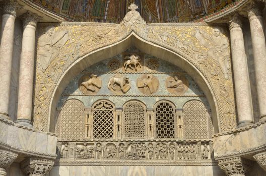  Saint Mark Basilica in Venice, northern Italy. It is the most famous of the city's churches and one of the best known examples of Italo-Byzantine architecture. 