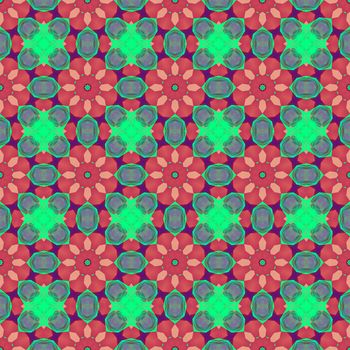 ethnic kaleidoscopic patterns, colorful background
