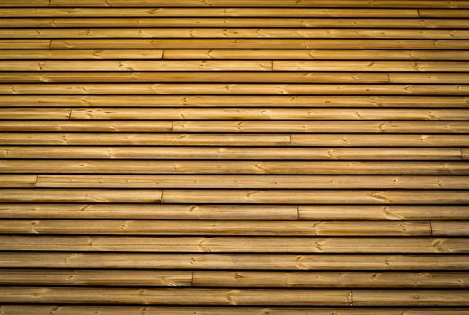 background or texture horizontal wood slats pine brown color