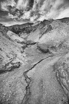 Rivulet at Golden Canyon in Death Valley