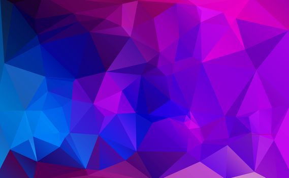 abstract rumpled triangular background,  low poly style illustration