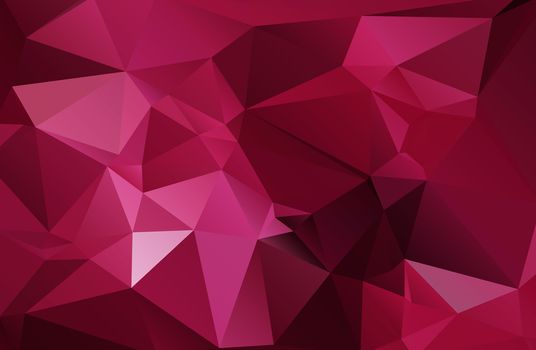 abstract rumpled triangular background,  low poly style illustration