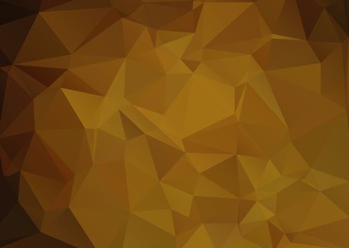 abstract rumpled triangular background,  low poly style illustration