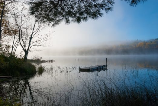 A weekend in the woods of south eastern Ontario, on a small lake.