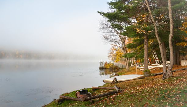 A weekend in the woods of south eastern Ontario, on a small lake.