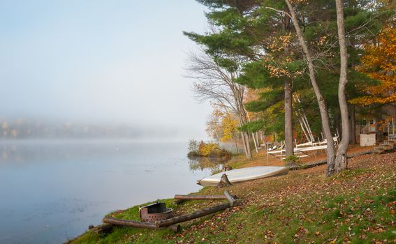 A weekend in the woods of south eastern Ontario, on a small lake.