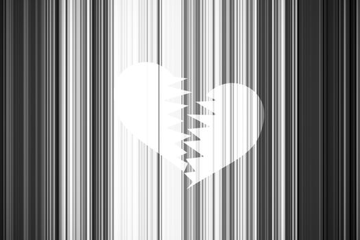 black valentine background, with black and white vertical lines