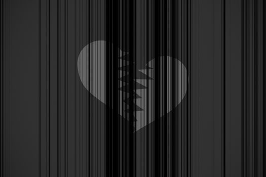 black valentine background, with black and white vertical lines