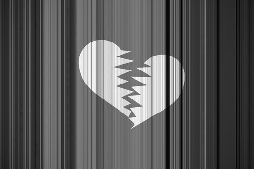 black valentine background, with black and white vertical lines