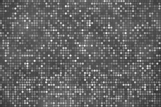 Beautiful polka dots on black and white background
