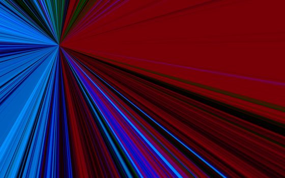 background of blue black red green sunburst - digital high resolution.