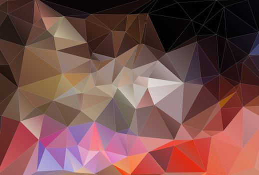 low poly style illustration,abstract rumpled triangular background