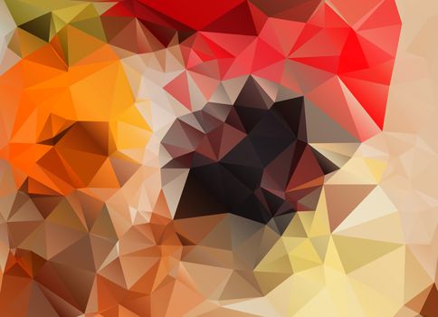 low poly style illustration,abstract rumpled triangular background