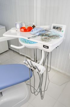 Standard medical equipment in the dental office