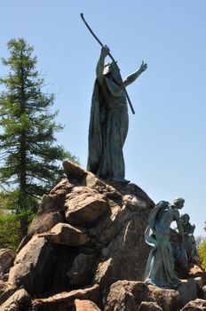 Kings Fountain at Washington Park in Albany, New York