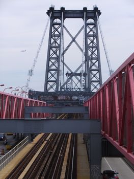 Williamsburg Bridge in New York City