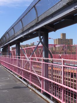 Williamsburg Bridge in New York City