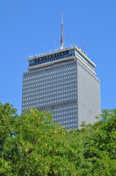 Prudential Tower in Boston, Massachusetts