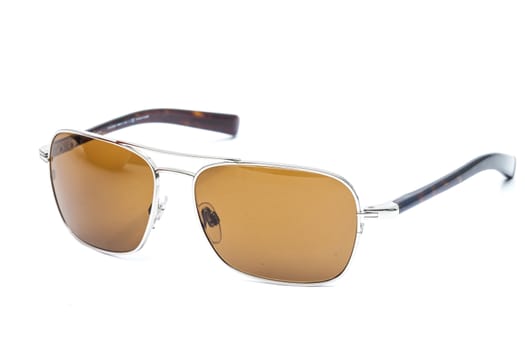 Modern fashion Sunglasses against a white background