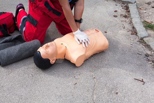 First aid training