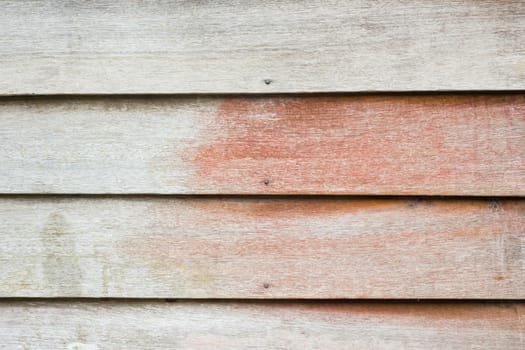 Wood plank brown texture background with red color