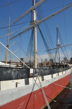 The Wavertree at South Street Seaport in New York City