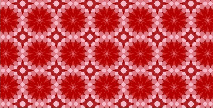 abstract kaleidoscopic pattern, colorful floral background