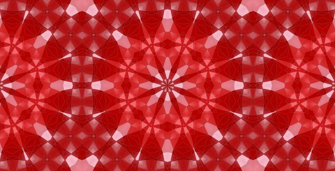 abstract kaleidoscopic pattern, colorful floral background