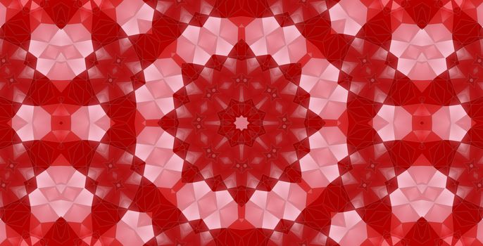 abstract kaleidoscopic pattern, colorful floral background