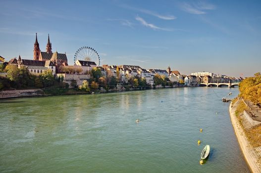 City of Basel in Switzerland