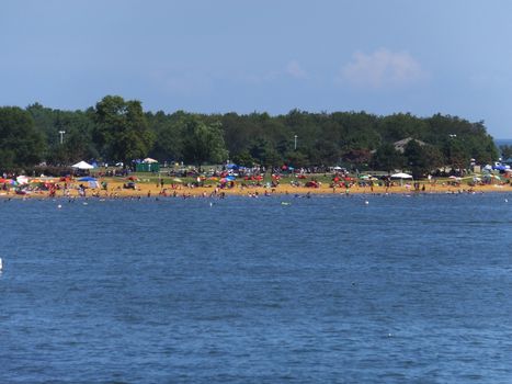 Sandy Point State Park in Maryland