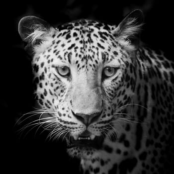 Leopard portrait