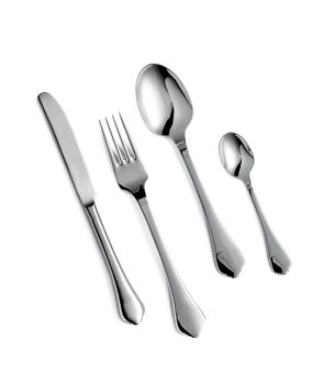 Fork spoon and knife isolated