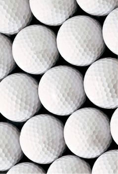 Background of golf ball