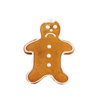 sad gingerbread man