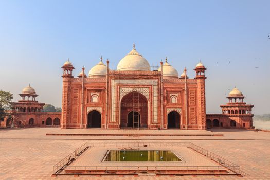 Mosque in the Taj mahal Complex, Agra, India