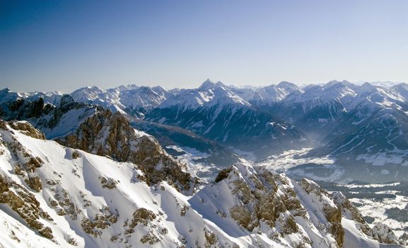 Snow Mountain view - Dachstein