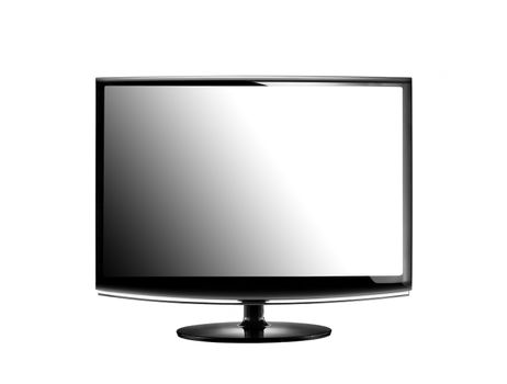 High definition lcd TV isolated