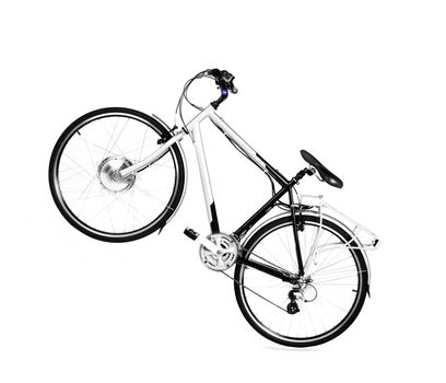bike isolated on white background