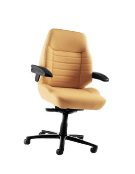 office chair isolated on white background