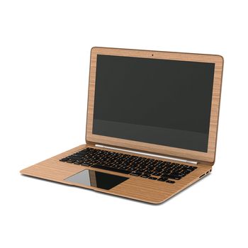 Image of laptop technology on a white background isolated