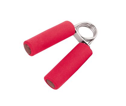 hand grip isolated on white