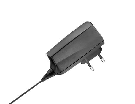 AC/DC adapter isolated on white background