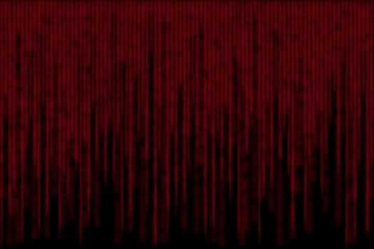 red matrix background, with motion blur, isolated on black background